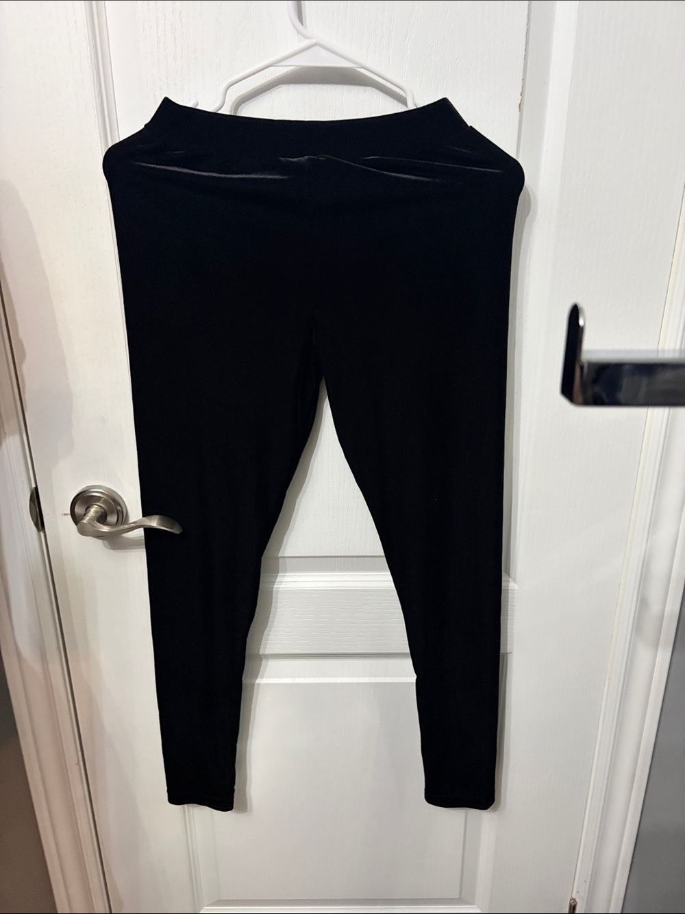 Everyday Black Ponte Leggings with High Waist